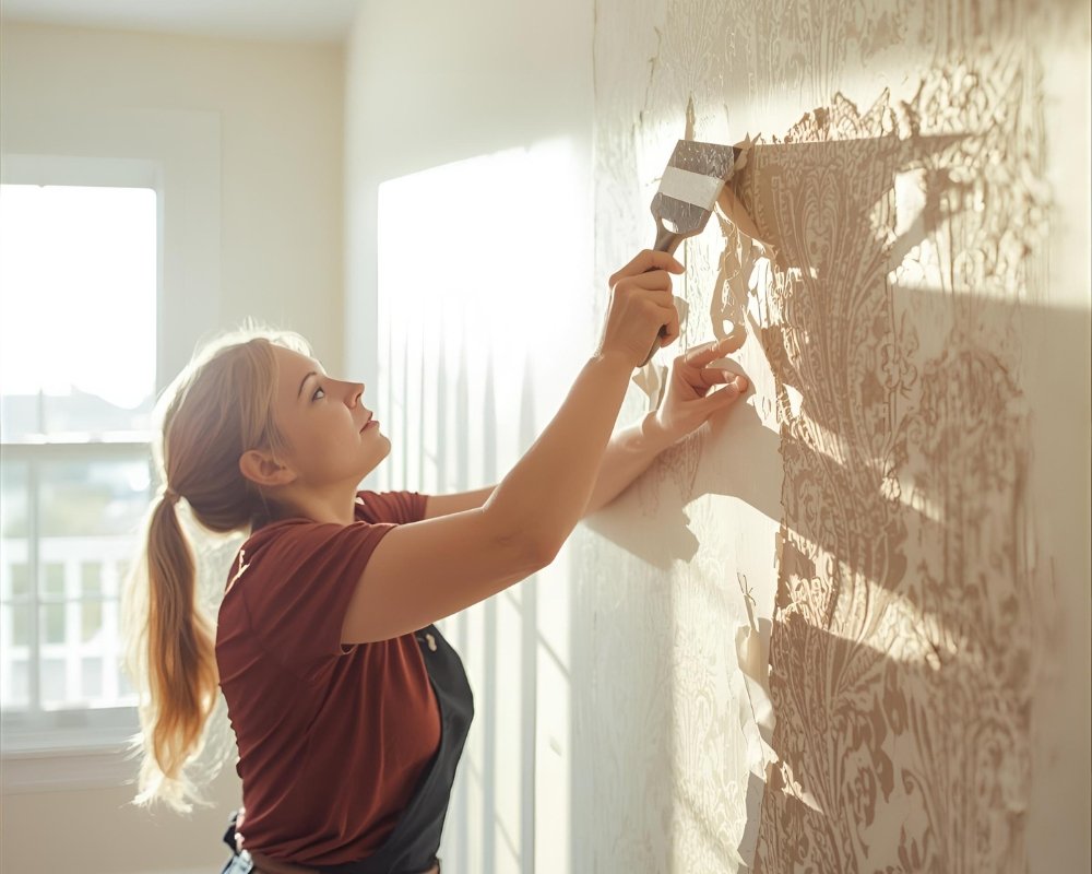 Como tirar papel de parede: 5 passos simples como tirar papel de parede